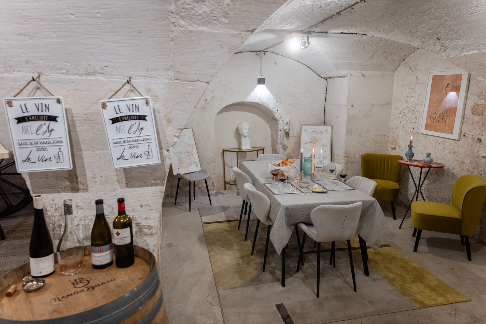 The old cellar of Le Moulin à Vin